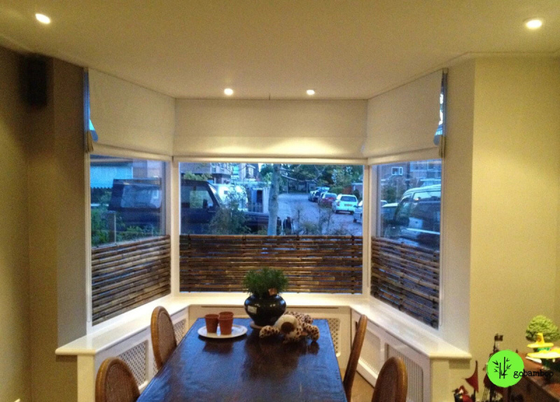 inspirace bambusový plot